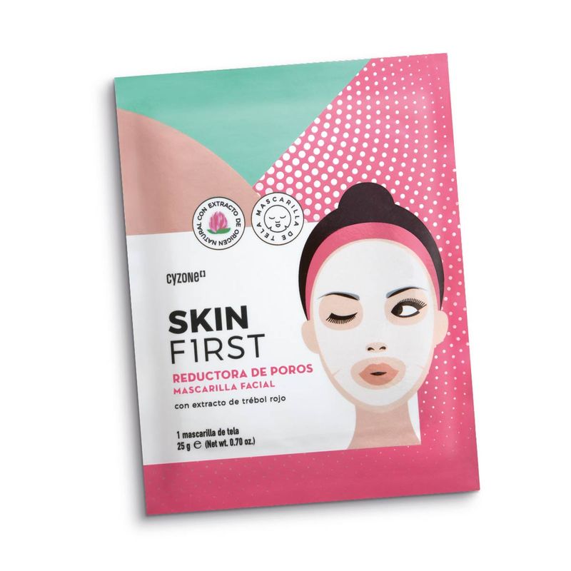 Mascarilla-Facial-De-Tela-Reductora-De-Poros-Skin-First