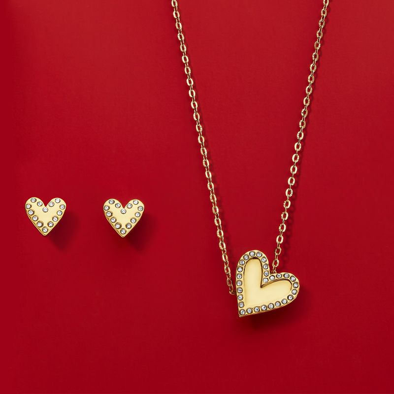 Estuche-Collar---Aretes-Crystal-In-Love