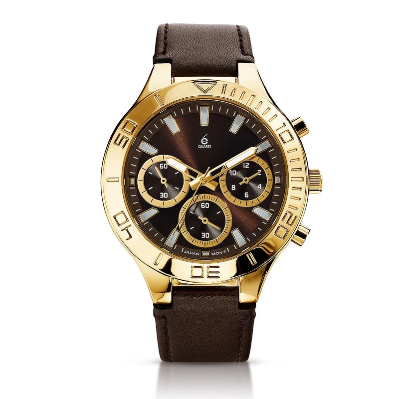 Reloj discount marron hombre