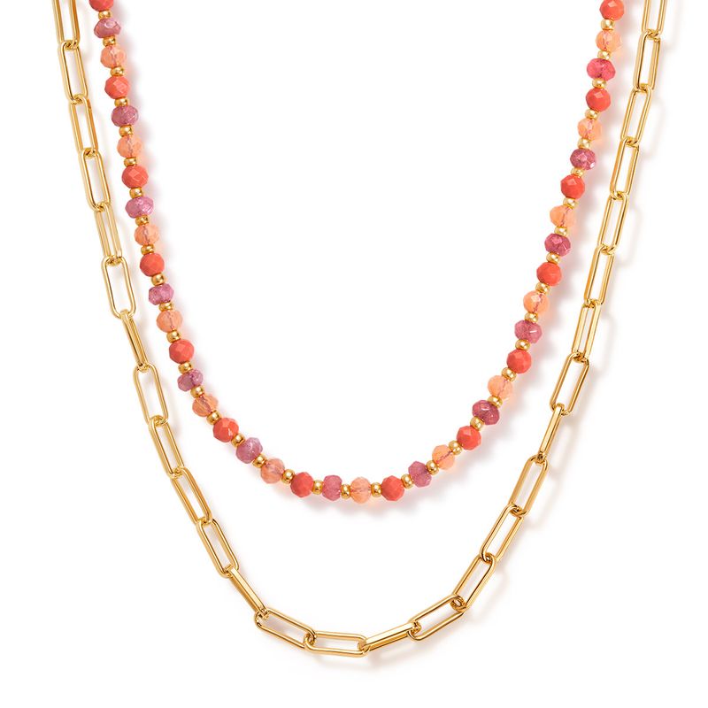 collar-doble-cadena-con-piedras-rosadas-intercaladas-con-lila