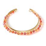 pulsera-doble-dorada-con-piedras-rosadas-intercaladas-con-lila