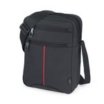 Morral--para-hombre-color-negro-tipo-cuero-con-multiples-compartimentos-y-asa-regulable-